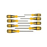 Wiha 46793 Ball End Screwdriver Set with SoftGrip Handles, 8 Piece by Wiha