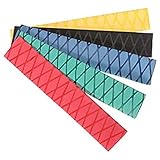 TaiseiDC 熱収縮 ラバーグリップ 長さ500MM（サイズ30mm 40mm 45mm 50mm) (40㎜ 黒)