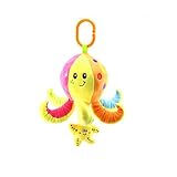 CartoonオクトパスMarine動物車ハングRattleおもちゃCute Stuffed Animal PlushベビーカーベビーベッドアクティビティおもちゃBabiesクリップon toy