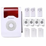 Boddenly Latest Wireless Voice Acousto-optic Site Alarm System Home Door Window Motion Detector Sens