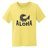 デジタルTシャツショップbaby-boys Aloha Maui魚フックTシャツ US サイズ: M カラー: イエロー
