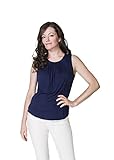 momzelleレディース緩めるAshley授乳トップ US サイズ: L カラー: ブルー