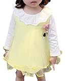 Snone子ども服 秋 ワンピース 子どもドレス かわいい ワンピース お出かけ 通園 通学 普段着 長袖 女の子 キッズ 子供服