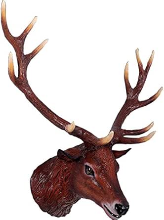 日本正規品 牡鹿の像 95cm大型置物アウトドアエクステリアデコレーションインテリア兼用オブジェフィギュア動物アニマルオーナメント飾り鹿シカ角 最新人気