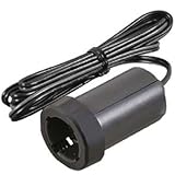 エーモン(amon) 電源ソケット 【 プラグロックタイプ 】 DC12V/24V80W以下 (7641) 黒