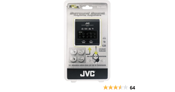 Amazon Co Jp Jvc Su Dh1 サラウンドヘッドホン アダプター ブラック 家電 カメラ