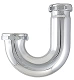 LDR 505 6003 1-1/2-Inch by 1-1/4-Inch Reducing J-Bend , Chrome [並行輸入品]