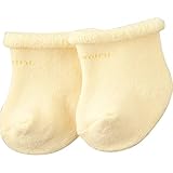 コンビミニ やわらかパイルソックス 9～11 イエロー