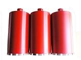 プロ仕様 3本セット ダイヤモンドコアビット 湿式レーザー溶接 外径152mm Aロットネジ 有効長265L　実績豊富！
