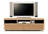 日本製 和風 幅150cm テレビボード 完成品 (ナチュラル)