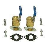 Grundfos 96806135 3/4-Inch Low Lead Isolation Valve Kit, Sweat [並行輸入品]