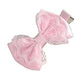 Tonsee ベビー ガールズ ヘアピン かわいい レース ヘアクリップ ヘアアクセサリー ヘアバンド