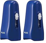 プラス 個人情報保護スタンプ ローラーケシポン スティック ブルー 39-150 (× 2)