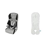 【セット買い】【Amazon.co.jp限定】 コンビ チャイルド&ジュニアシート ジョイトリップ AMZ エアスルー グレー+1秒タオル マルチフィットシート QJ グレー