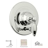 Rohl A2400LMPN Country Bath Kit for Pressure Balance, with Metal Lever and Diverter, Polished Nickel