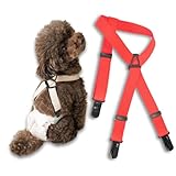 NEWズレヘンダー (新S レッド) オムツやマナーベルト等のずり落ち防止 ドッグサスペンダー オムツやマナーベルト等のずり落ち防止 RD/S