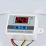Liebeye 温度制御スイッチ 多機能 マイクロ コンピュータ デジタル 温度コントローラー 12V