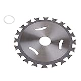 Flameer 高品質 木工チップソー 鋸刃 40歯 切断工具 超硬合金 円形 ドリル回転ツール シルバー