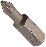 Wiha 71151 No.1 x 25mm Phillips Insert Bit, 2-Pack by Wiha