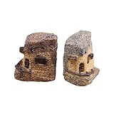 Forteng ドールハウス ミニチュア クラフト マイクロ風景 ガーデン 装飾品 アクセサリー 庭の装飾