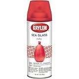 Krylon K09052000 Sea Glass Spray Paint, Ruby [並行輸入品]