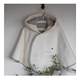 シャンティ コットンケープ オーガニックコットン（グレー） 今治産 (0~3歳用,1枚) のし・包装・メッセージカード対応