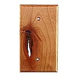 Sierra Lifestyles Traditional Switch Plate, 1 Blank, Alder by Sierra Lifestyles