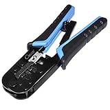 圧着ペンチ かしめ工具 LANコネクタ RJ45/RJ11 (8P/6P) 2段階調節機能 BEATON JAPAN