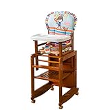 子供用ダイニングチェア 子供用ダイニングチェアソリッドウッド多機能シート研究テーブルBBスツール (色 : Peach wood color)