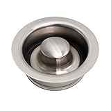 Sinkology td35 – 02ニッケルDisposalフランジキッチンシンクドレインIse Disposalフランジwith Stopper inニッケル