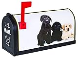 Flambeau t-rd-lab風景装飾シリーズメールボックス、Labrador Retrievers
