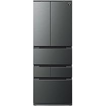Amazon | シャープ 冷蔵庫 幅65.0cm 429L 奥行薄型 SJ-MF43P-H