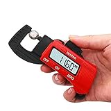 1stモール デジタルマイクロメーター 0.01mm まで 測定 簡単 操作 高精度 デジタルゲージ 厚み測定 厚み 大きな表示 測定 ST-EGOMAICRON