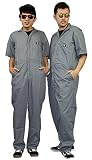 (ディッキーズ) Dickies 3399 COVERALL 半袖つなぎ　カバーオール グレー XLサイズ【並行輸入品】 [ウェア&シューズ]