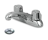 Everflow 17140-NL 2 Handle Lavatory Faucet W/ Brass Pop/Up(Gerber) - Lead Free [並行輸入品]