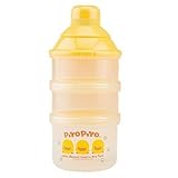 Piyo Piyo Two-Chamber Dispenser and Nipple Case by Piyo Piyo [並行輸入品]