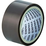 TRUSCO(トラスコ) 5mフッ素樹脂粘着テープ 厚み0.08mm 幅50mm グレー TFJ-08-50-5M-GY