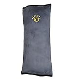 チャイルドシート小物 車用品 カー用品 子供用 シートベルトクッションまくら ジュニアシート 枕 パッド 車 シートカバー うたた寝クッション （グレー）