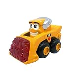 Toy State Pre-School Lights and Sounds Caterpillar CAT Glow Machines Skid Steer Vehicle [並行輸入品]