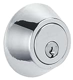 Dexter by Schlage jd60625単気筒デッドボルト、明るいクロムby Schlageロック会社