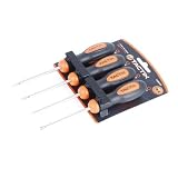 Tactix 205437 Basic Torx Screwdriver Set, Black/Orange, 4-Piece [並行輸入品]