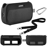 Gubest SoundLink Flex ケース、For Bose New SoundLink Flex 2nd Gen/SoundLink Flex Bluetooth ポータブルアウトドアスピーカーハード保護ケース (Black)