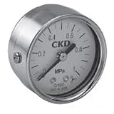 CKD 汎用圧力計 幅×奥行×高さ:43.5×44×43.5mm (G49D-8-P10)