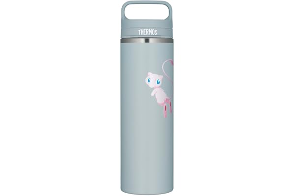 サーモス 水筒 真空断熱ケータイマグ キャリーハンドル付き 600ml ミュウ フロスティブルー JOW-600PK(ポケモンシリーズ) FRB