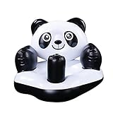 NoYuo バスチェア お風呂 エアーポンプ ベビーバス ふかふか ベビーチェア (パンダ)