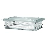 BigTop BT1430K Stainless Steel Big Top Chimney Cover, 8" x 14" x 30" [並行輸入品]