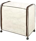 カバー付き スラックス ハンガー 【 ズボン用 ハンガーラック 】 （専用ハンガー18本付き)