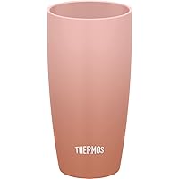 サーモス 真空断熱タンブラー 420ml ローズベージュ JDM-421 RBE