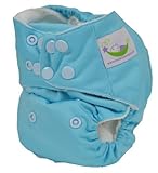 Sweet Pea One Size Pocket Diaper with Microfiber Inserts (Indigo Blue) by Sweet Pea [並行輸入品]