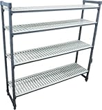 ＣＡＭＢＲＯ　固定基本ユニット　エレメンツシェルフ（ベンチ４段）【ESU243672V】 (販売単位：1S)